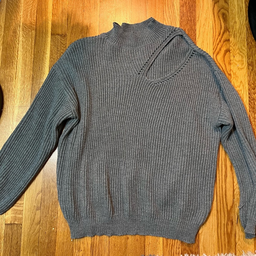 ASTR Cutout Sweater